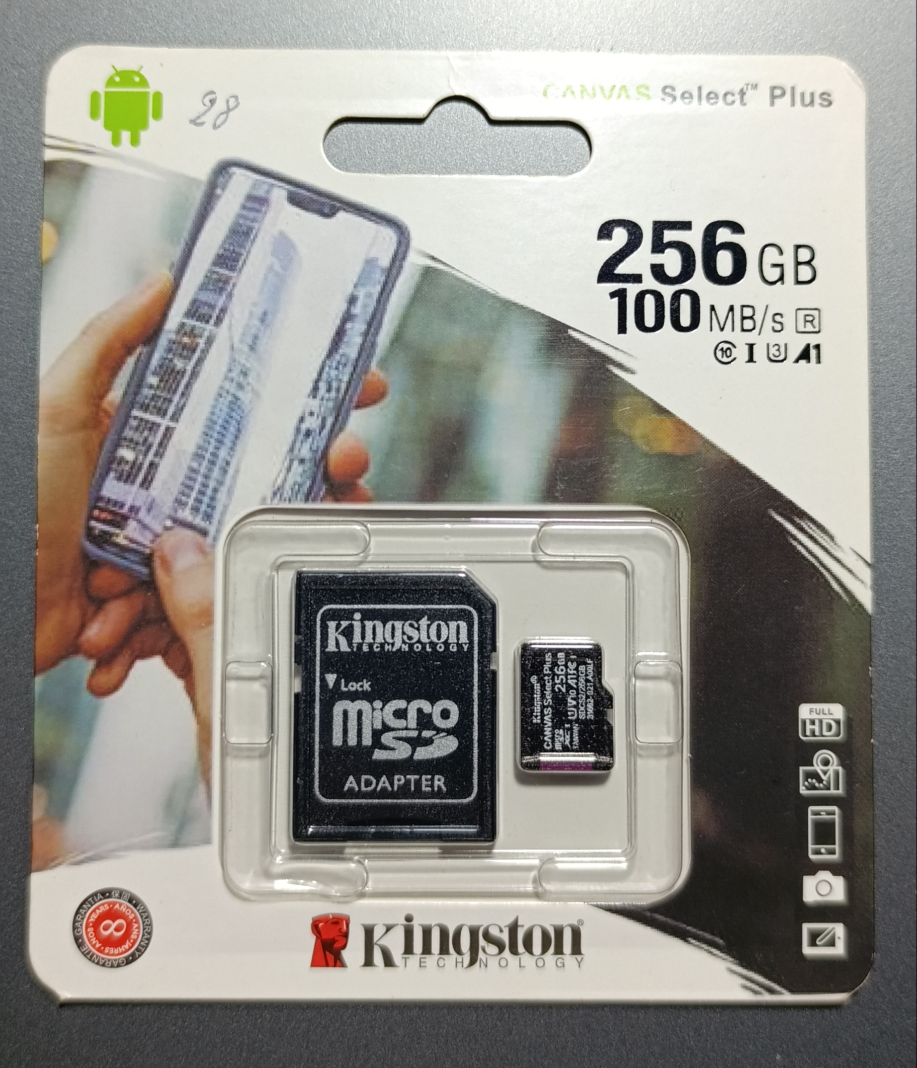 Memoria Micro SD Kingston Canvas Plus (GEN)
