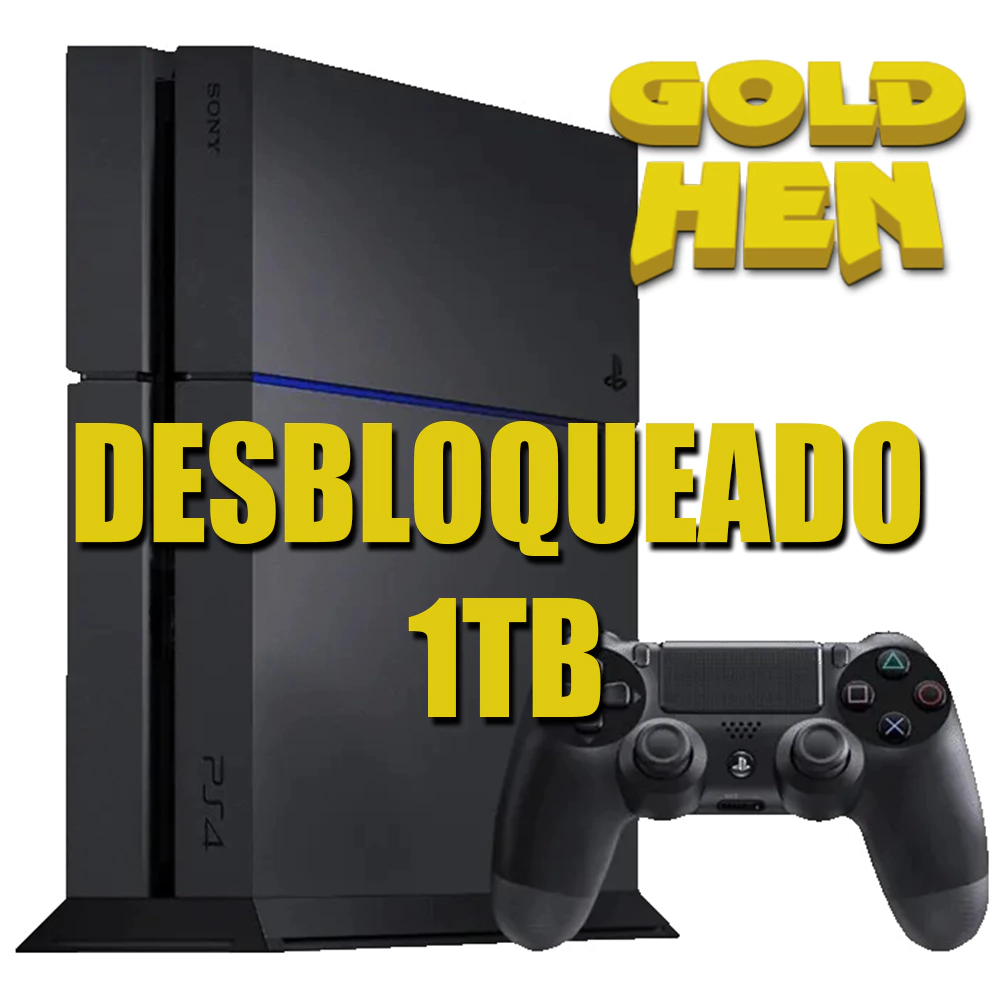 PS4 Desbloqueado GOLDHEN, Fat 1TB (SEMINUEVO)
