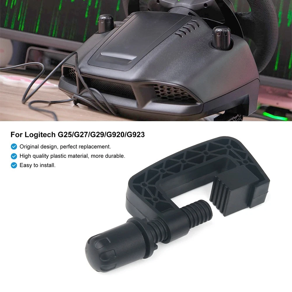 Abrazadera de fijación p/ volante Logitech G25 G27 G29 G920 G923 GT