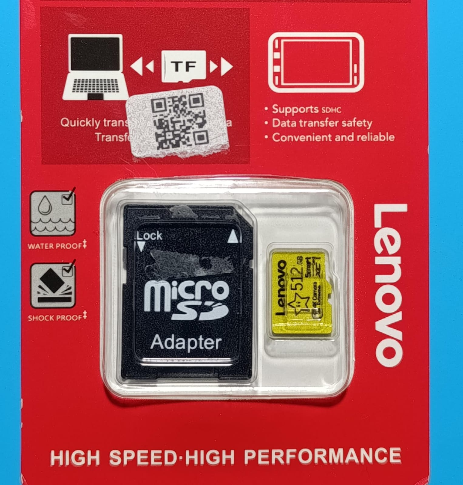 Tarjeta de Memoria SD Lenovo 512GB (GEN)
