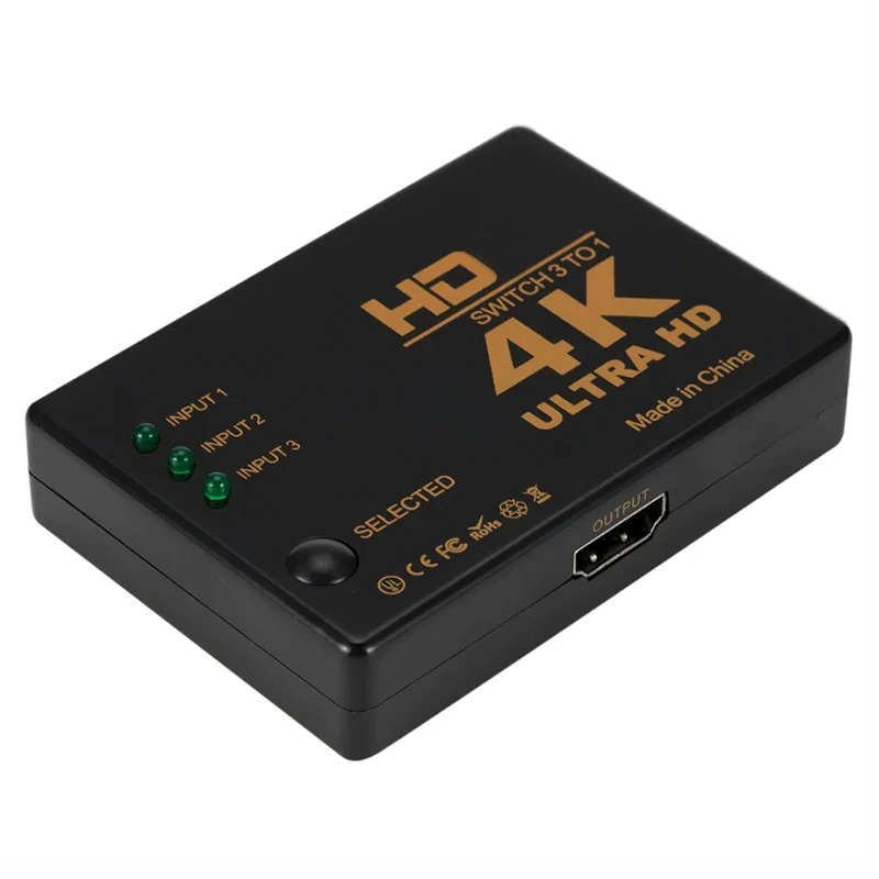Conmutador 3 en 1 con HDMI